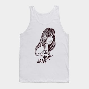 Je T’aime Jane Birkin Tank Top